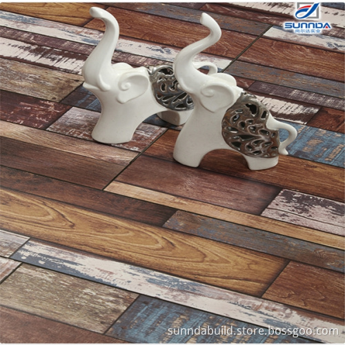 Matte Rustic Yellow Ork Wood Flooring Tiles for Living Room Floor 150x600 Porcelain low price tiles